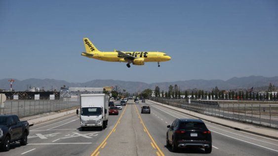 Avión de Spirit Airlines.