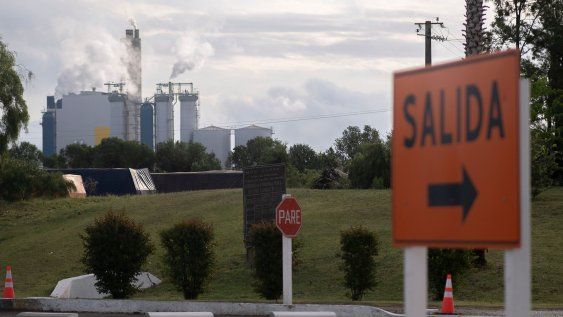 Planta de celulosa UPM, en Fray Bentos Planta de celulosa UPM, en Fray Bentos