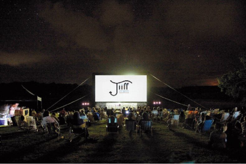 imagen de Cine al atardecer