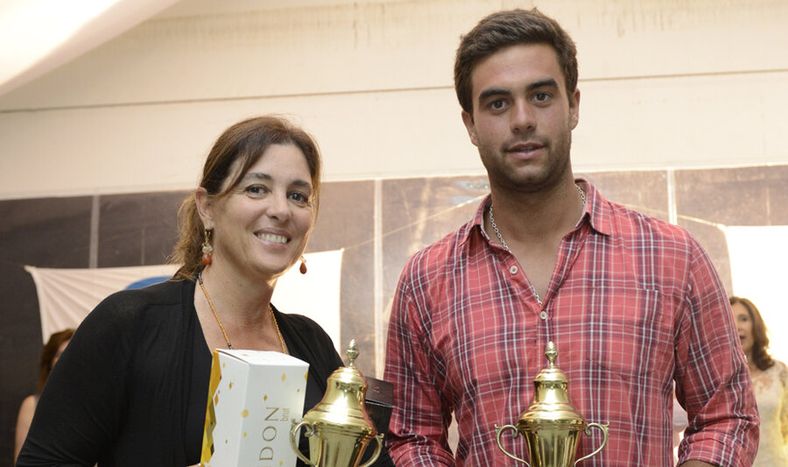 imagen de Valeria Quesada y Agustín Tarigo fueron los ganadores de la Copa  Master de Galería en el Cantegril Country Club de Punta del Este