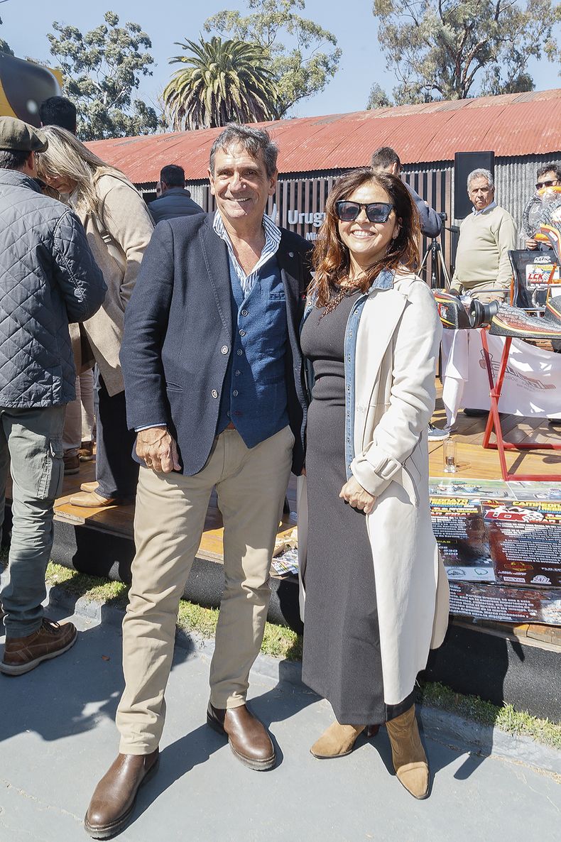 Martín Laventure y Bárbara Gimpel