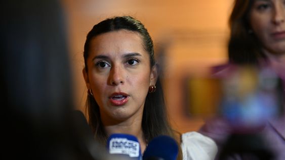 Agostina Páez, la abogada acusada de cometer el delito de racismo en Brasil.