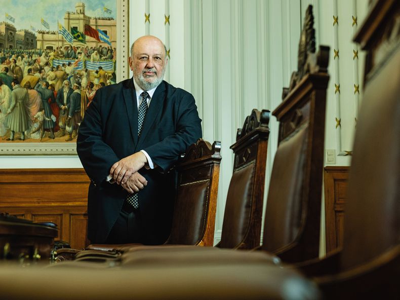 Wilfredo Penco, presidente de la Corte Electoral