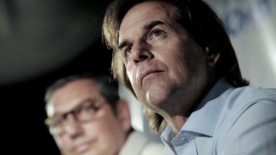 Carlos Enciso y Luis Lacalle Pou. Foto: Javier Calvelo / adhocFOTOS Carlos Enciso y Luis Lacalle Pou. Foto: Javier Calvelo / adhocFOTOS