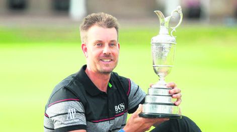 imagen de El sueco Henrik Stenson marcó un nuevo hito en la historia del  golf al conquistar el British Open disputado en Royal Troon