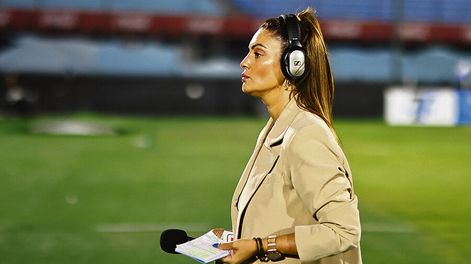 Periodista deportiva Ana Inés Martínez. Foto: Ernesto Ryan, adhocFOTOS