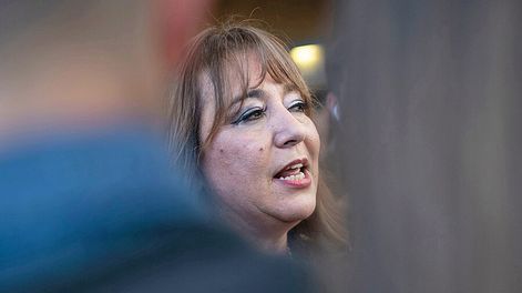 Senadora Irene Moreira, exministra de Vivienda. Foto: Pablo Vignali, adhocFOTOS