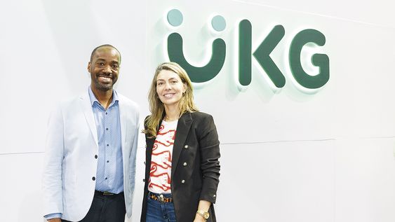 De UKG: director de Ingeniería de Software en Estados Unidos Damian Boyne y country manager para Uruguay Chiara Toscani. De UKG: director de Ingeniería de Software en Estados Unidos Damian Boyne y country manager para Uruguay Chiara Toscani.