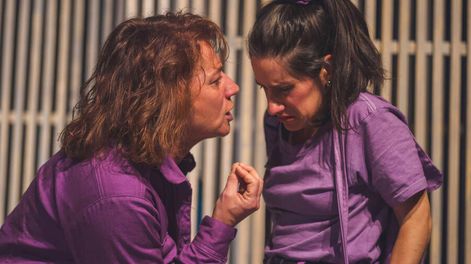 Búsqueda | Carla Moscatelli y Dahiana Méndez. Foto: Lu Lee