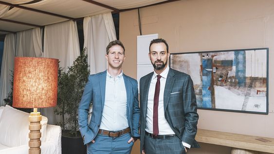 De Grupo IRSA: Diego Klecki y Ezequiel Herszage.
