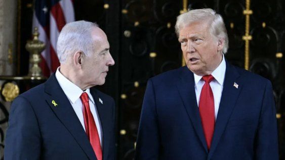 El presidente de Estados Unidos Donald J. Trump y el premier israelí Benjamín Netanyahu.