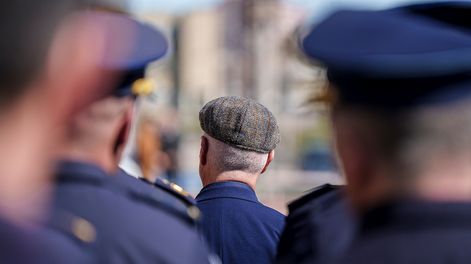 Carlos Negro chocó a un motociclista en el barrio Cerrito de la Victoria. 