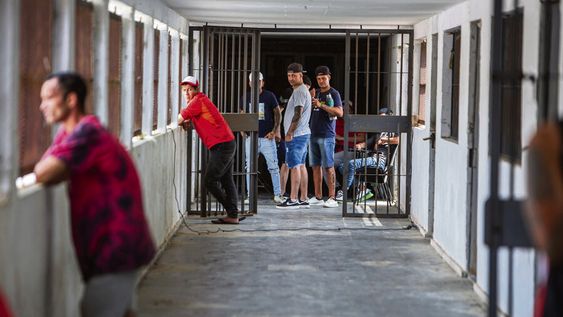 Modulo Nº 2 del Complejo Penitenciario Santiago Vazquez (ex COMCAR) en Montevideo. Foto: Mauricio Zina, adhocFOTOS Modulo Nº 2 del Complejo Penitenciario Santiago Vazquez (ex COMCAR) en Montevideo. Foto: Mauricio Zina, adhocFOTOS