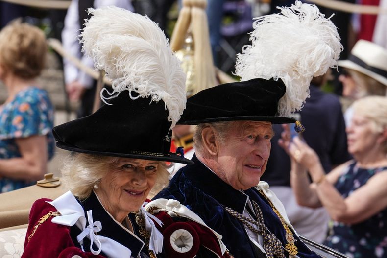 Carlos III y Camila encabezaron el prestigioso desfile.&nbsp;