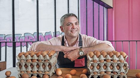 Grégoire Bouthier es el fundador y chef de Café Gourmand