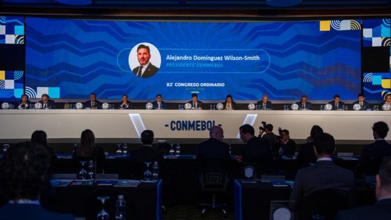 El 82° Congreso de la Conmebol se realizó el 23 de abril en la ciudad de Quito, Ecuador. 