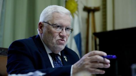 John Pérez en la sede de la Suprema Corte de Justicia.&nbsp;