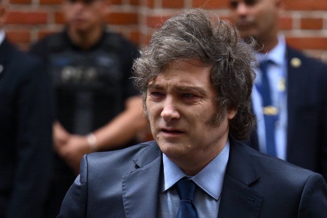 El presidente argentino Javier Milei