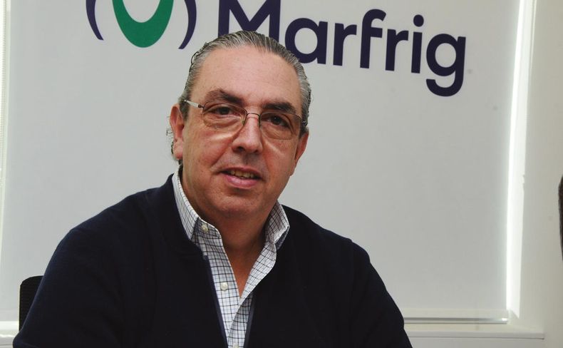 El presidente de la Asociación de la Industria Frigorífica del Uruguay (Adifu) y CEO de Marfrig Uruguay, Marcelo Secco