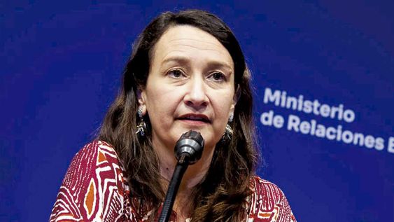 La subsecretaria del Ministerio de Relaciones Exteriores, Valeria Csukasi. La subsecretaria del Ministerio de Relaciones Exteriores, Valeria Csukasi.