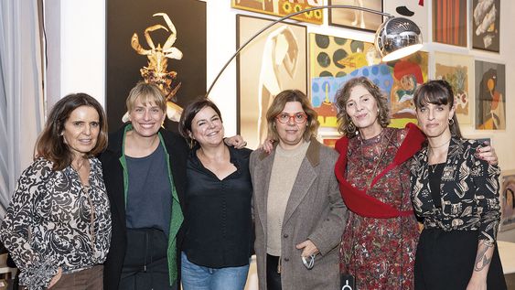 Paula Drexler, Luciana Giuria, María Lorente, Eleonora Navatta, Beatriz Soulier y Cecilia Gervaso.