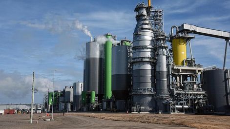 Planta de UPM Paso de los Toros. Foto: UPM